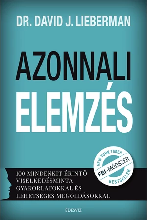 Azonnali elemzés – Dr. David J. Lieberman könyv borító