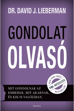 Gondolatolvasó – Dr. David J. Lieberman könyv borító