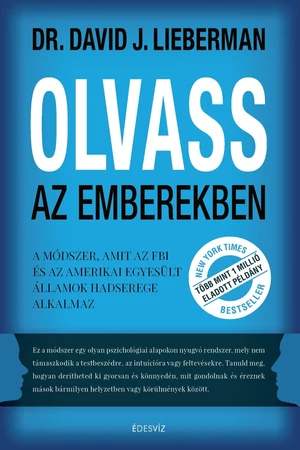Olvass az emberekben – Dr. David J. Lieberman könyv borító